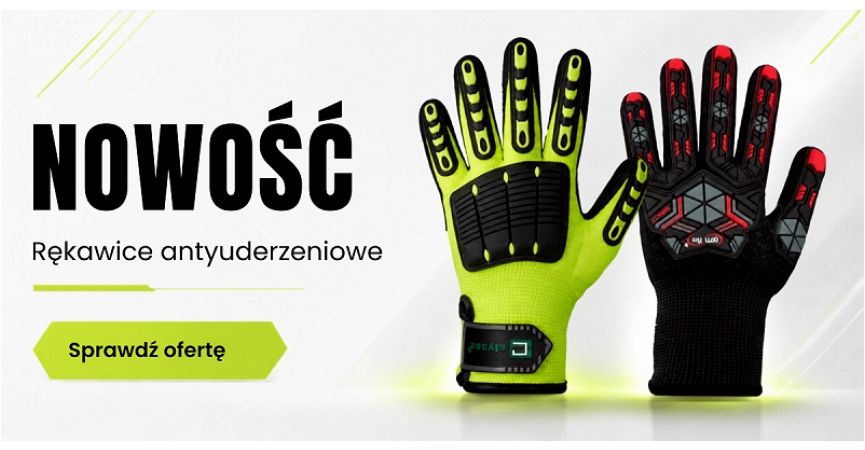 NOWOŚĆ: Rękawice antyuderzeniowe