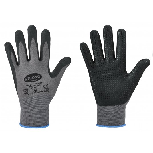 0613 Rękawice powl nitrylem piank. HANDAN 7 -zdjęcie numer 1