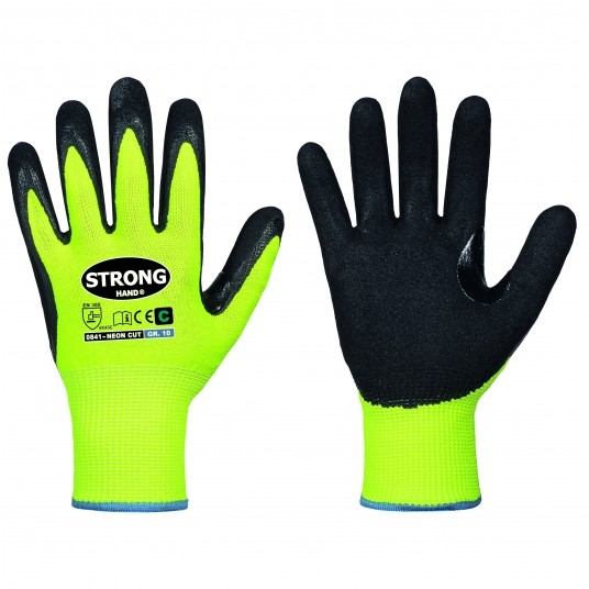 0841 Rękawice antyprzecięciowe NEON CUT 5 r.09 -zdjęcie numer 1