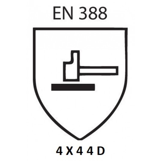 0842 Rękawice antyprzec. AKRON cut level D, roz.10 -zdjęcie numer 2