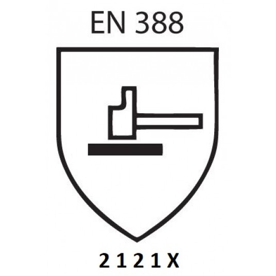 Rękawice dziane powlekane DRAGO TEC 10 -zdjęcie numer 2