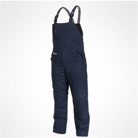 SARA WULKAN WINTER - spodnie ogrodniczki ocieplane -zdjęcie numer 1