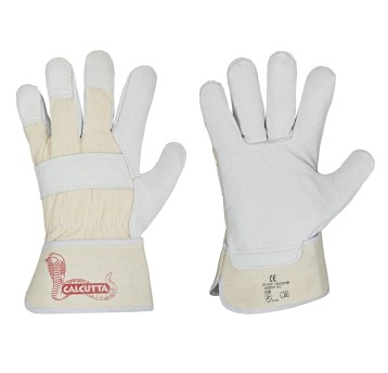 0157 Rękawice wzm skórą lico CALCUTTA rozm. 10,5
