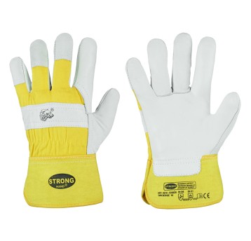 0210 Eisbar rękawice wzm. skórą lico ocieplane 10