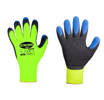 0242 Rękawice ocieplane powl. lateksem FORSTER 9