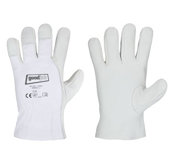 0275 Rękawice wzm. skórą lico SIALKOT 10 Stronghan