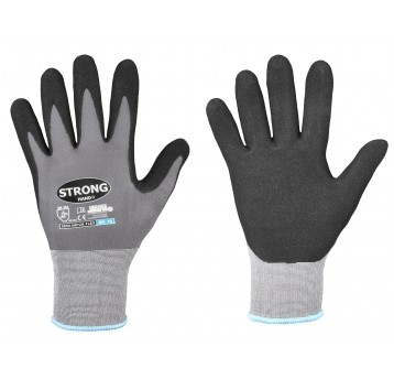 0650 Rękawice powl. nitrylem spien. NIFOA FLEX 09