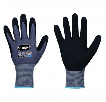 0660 Rękawice powl. nitrylem ATLANTA StrongHand 9