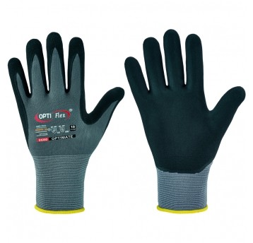 0680 Rękawice Optimate powlekane nitrylem 9