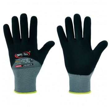 0685 Rękawice Optimate powlekane nitrylem 9