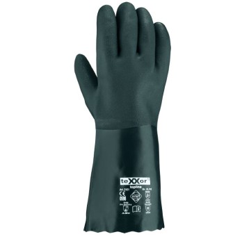 2151 Rękawice kwasoodporne TOP LINE 35cm, rozm.09