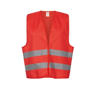 22663 Kamizelka wizualizacyjna czerwona BOTMAR