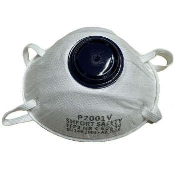 Półmaska FFP2 z zaworkiem P2001V EN 149 10szt/opak