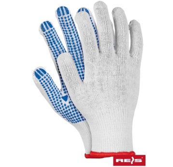 Rękawice dziane nakrap. jednostronnie RDZN / Perry