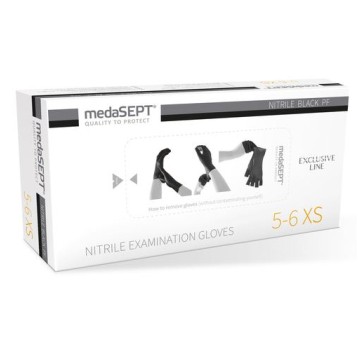 REKAWICE NITRYLOWE BEZP. CZARNE L