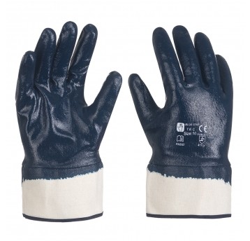 Rękawice nitrylowe ciężkie BLUE STAR 10
