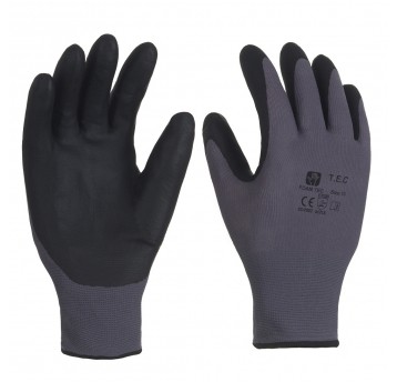 Rękawice nylon powl. spien nitrylem FOAM TEC 7