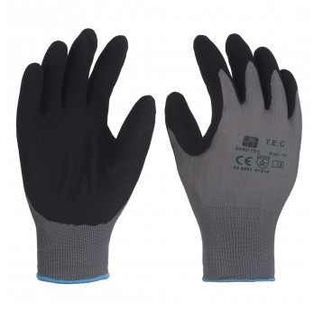 Rękawice poliestr. powlekane nitrylem SAND TEC 06