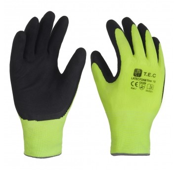 Rękawice powlek. spienionym lateksem LATEC FOAM 08