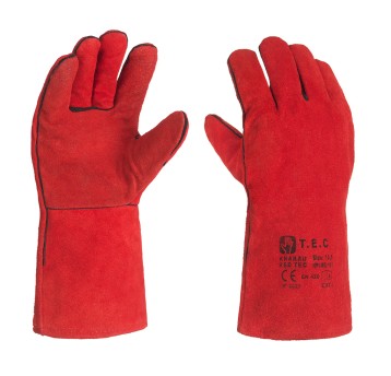 Rękawice robocze długie KRAKAU RED TEC